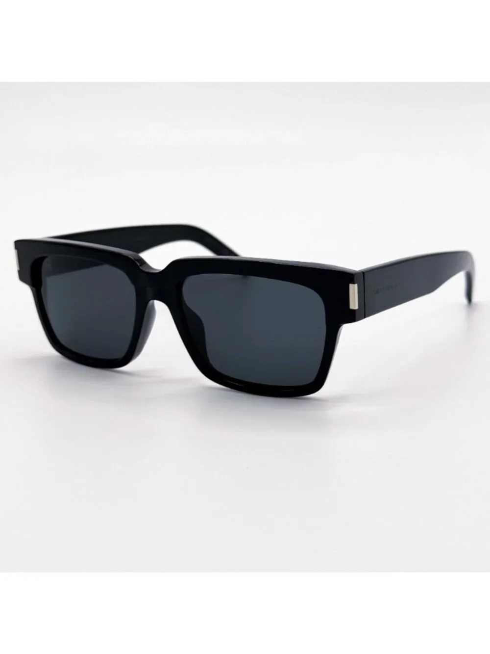 New Saint Laurent Square Black Sunglasses SL732/F Vadim 001